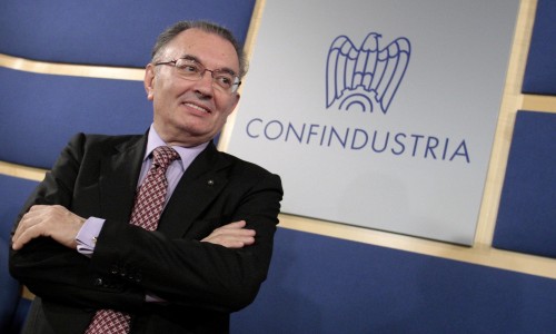 GIORGIO SQUINZI, POMPIERE AL CHEROSENE