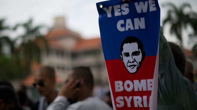 COSA IMPEDISCE AGLI USA DI BOMBARDARE LA SIRIA ?