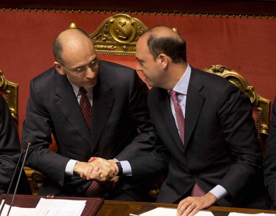 SONO TUTTI PER ALFANO (PER LETTA, PER L’EUROPA, PER LA STABILITA’)