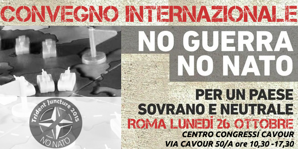 CONVEGNO NO GUERRA NO NATO: INTERVISTA ESCLUSIVA A GIULIETTO CHIESA