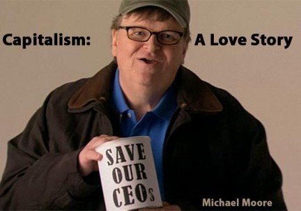 L’INSEGNANTE D’AMERICA – NAOMI KLEIN INTERVISTA MICHAEL MOORE