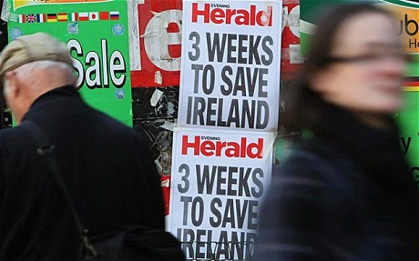 L'IRLANDA DI FRONTE ALLA ROVINA ECONOMICA