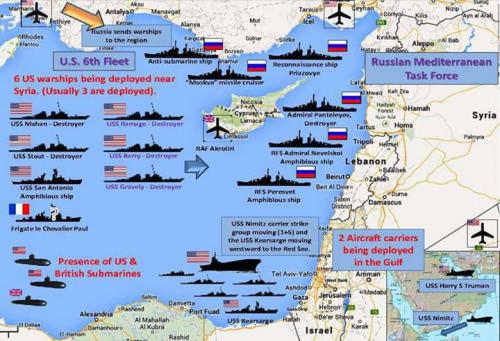 La più grande Task Force Navale Russa