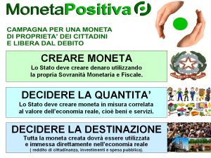 moneta positiva soluzioni