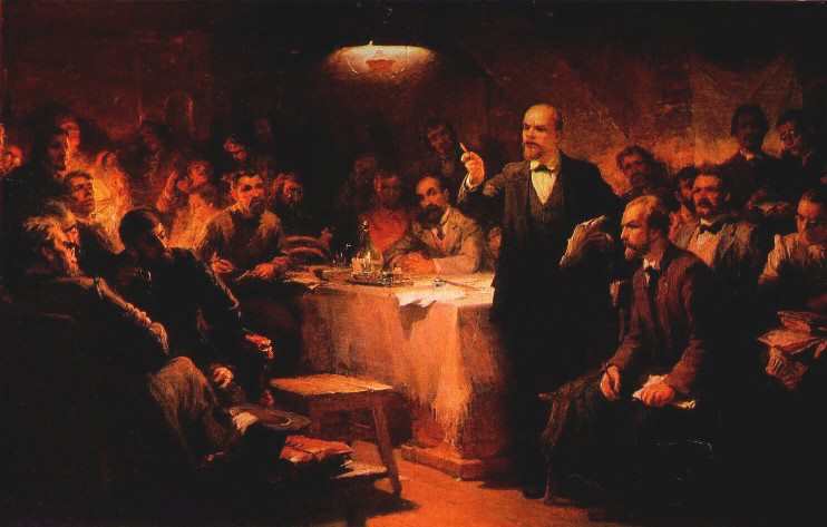 Lenin in arrivo alla Casa Bianca