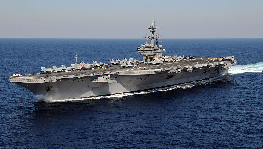 Dieci portaerei tutte in fila... come a Pearl Harbor ?