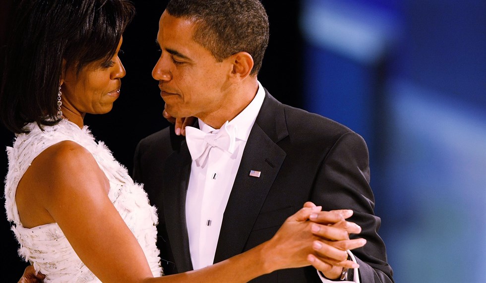 Gli Obamas passano alla cassa