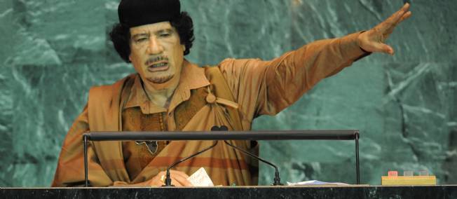 Pure Gheddafi aveva previsto la cecità dell'Occidente