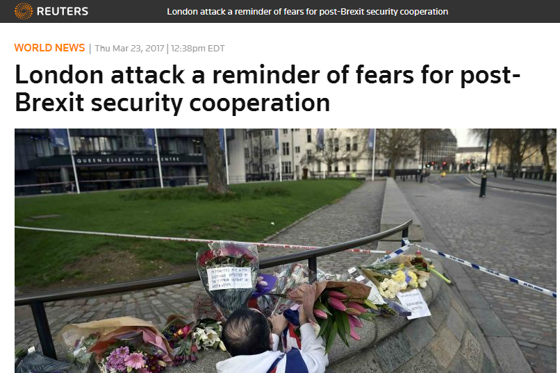 Attentato a Westminster: l’ISIS sbarca in Regno Unito in vista della Brexit