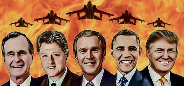 Se vi chiedete perché Trump sgancia bombe, chiedetelo ad Obama, Bush e Clinton