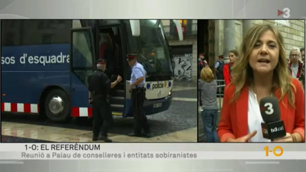 TV3 diretta sul referendum in Catalogna