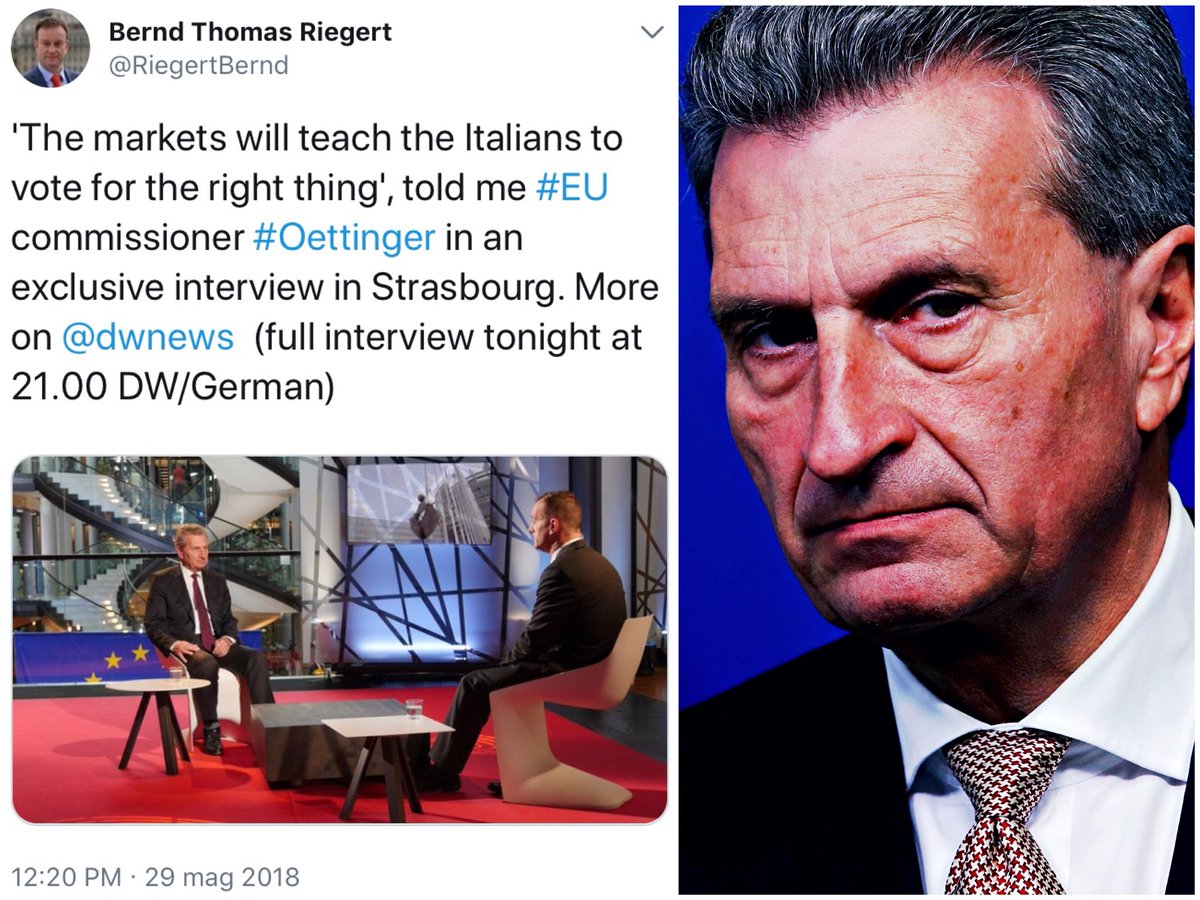 Ora è chiaro: l’Europa vuole massacrare l’Italia per annientare Lega e 5 Stelle