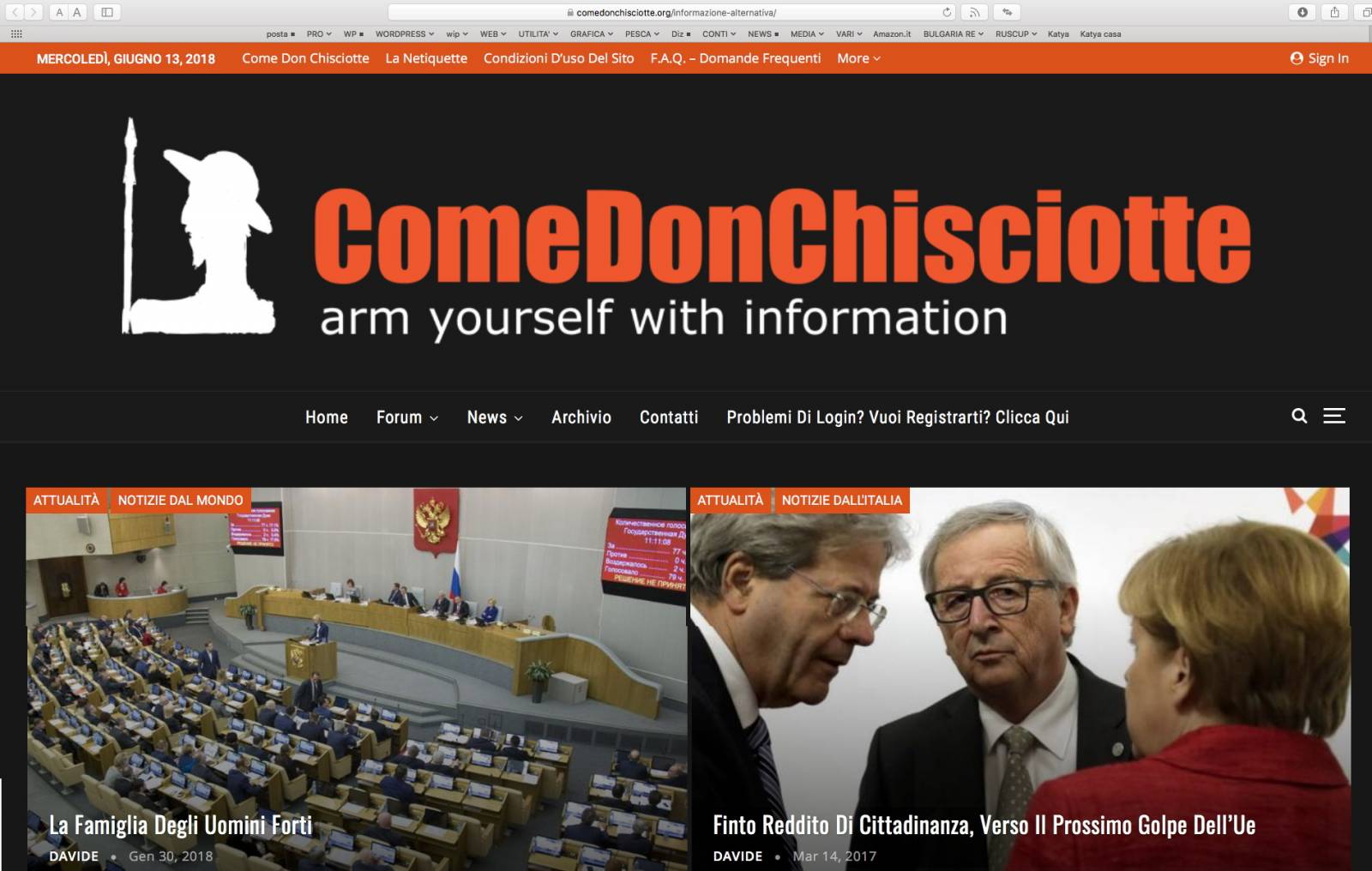 Raccolta fondi per Comedonchisciotte.org 2018/2019