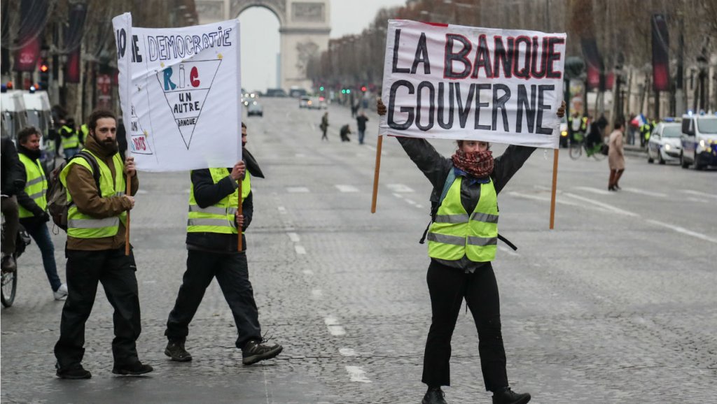 Il movimento giallo di Francia verso la «manifestazione finanziaria»