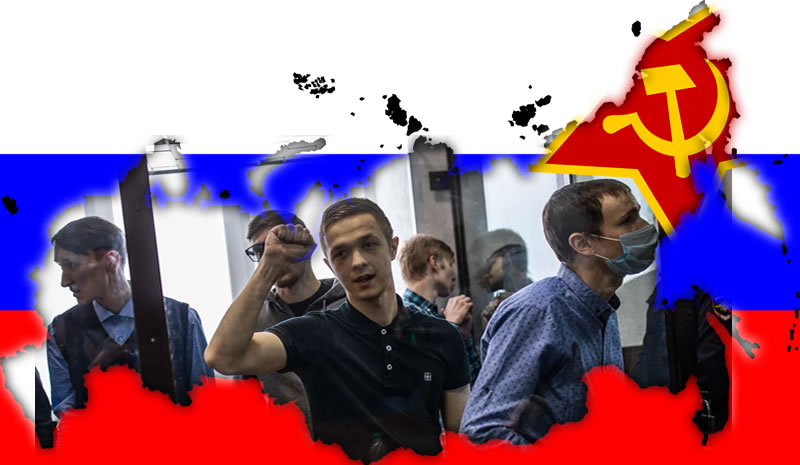 Antifascisti russi incarcerati per terrorismo