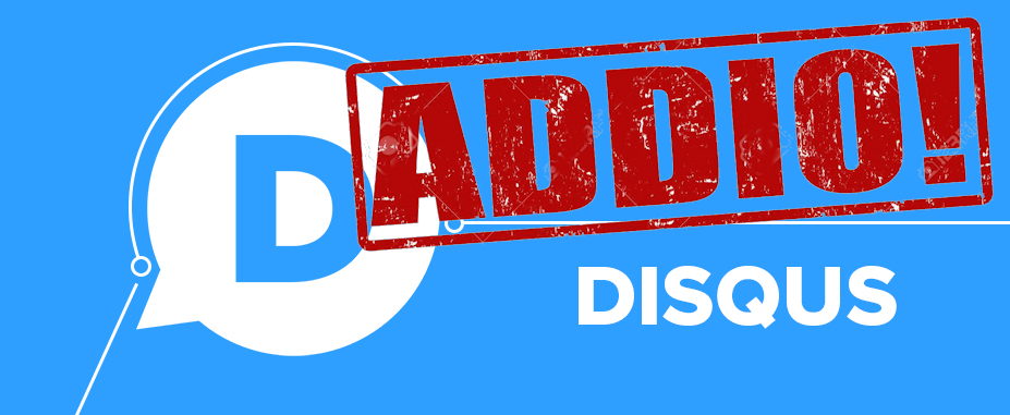 addio-disqus