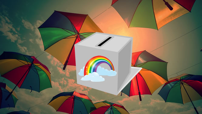 Il trans al voto protesta: niente cabina per LGBT