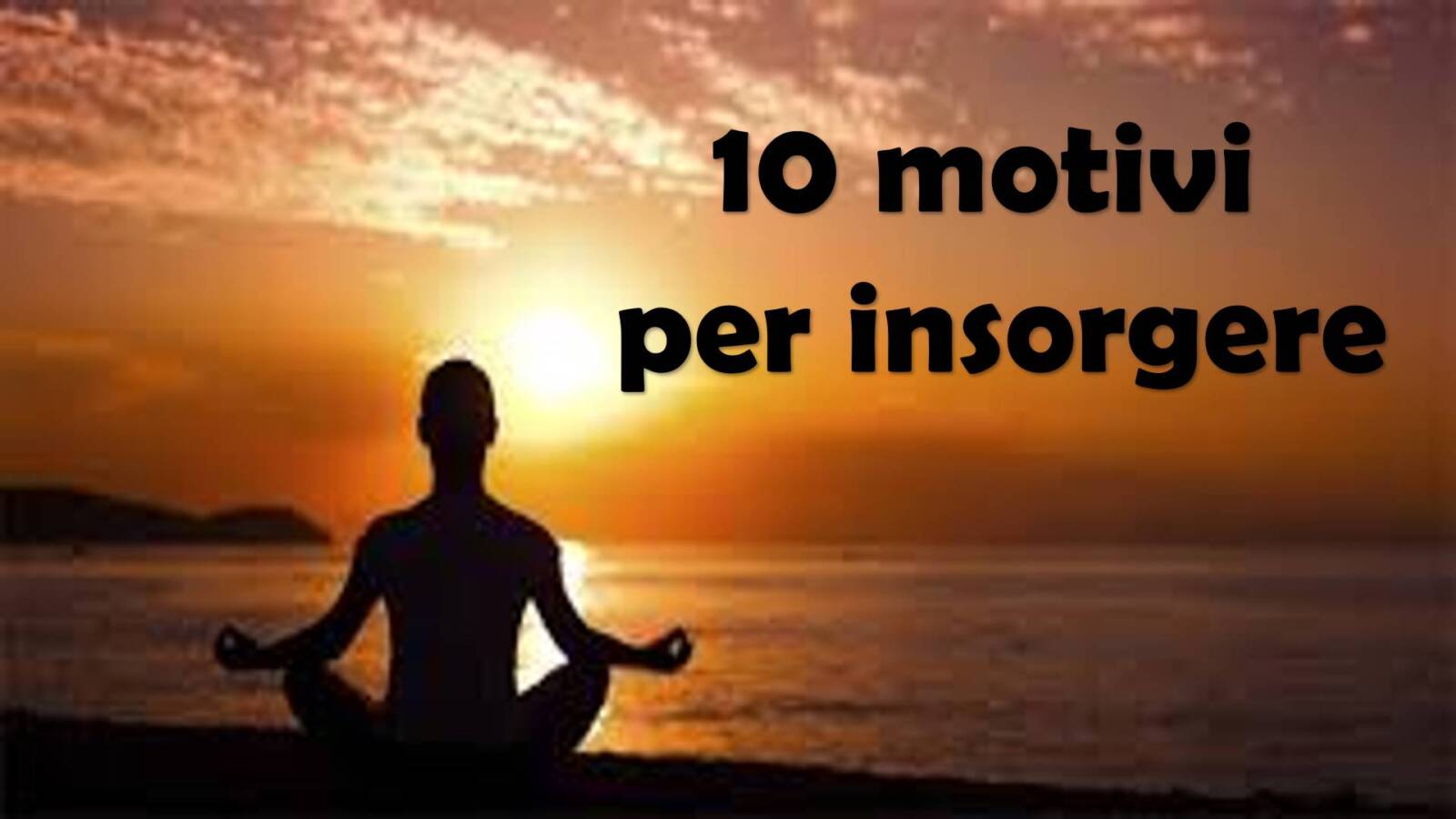 10 motivi per insorgere