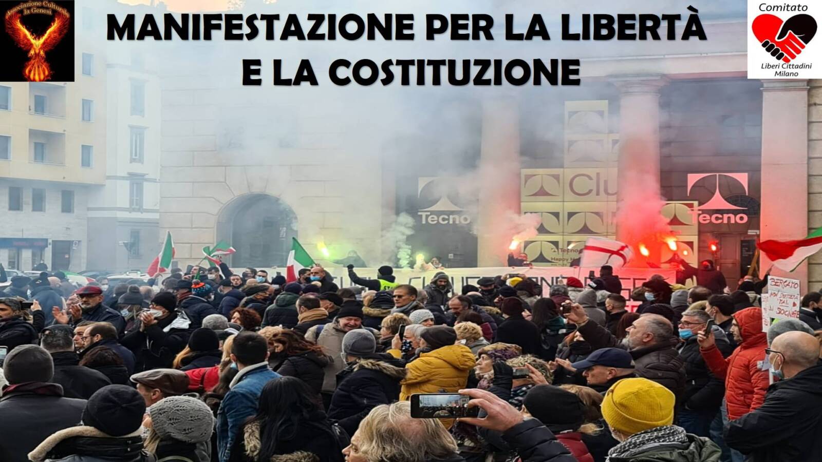 Manifestazione per la libertà e la Costituzione