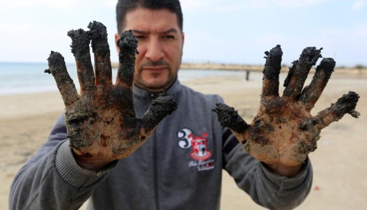 disastro ambientale petrolio Israele Libano
