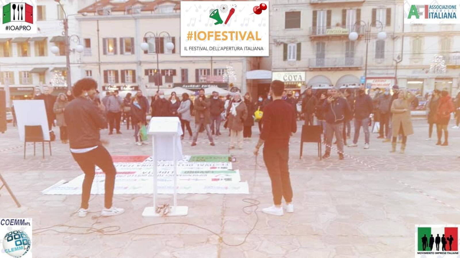#IoFestival, a Sanremo si conclude la manifestazione per la libertà e il lavoro