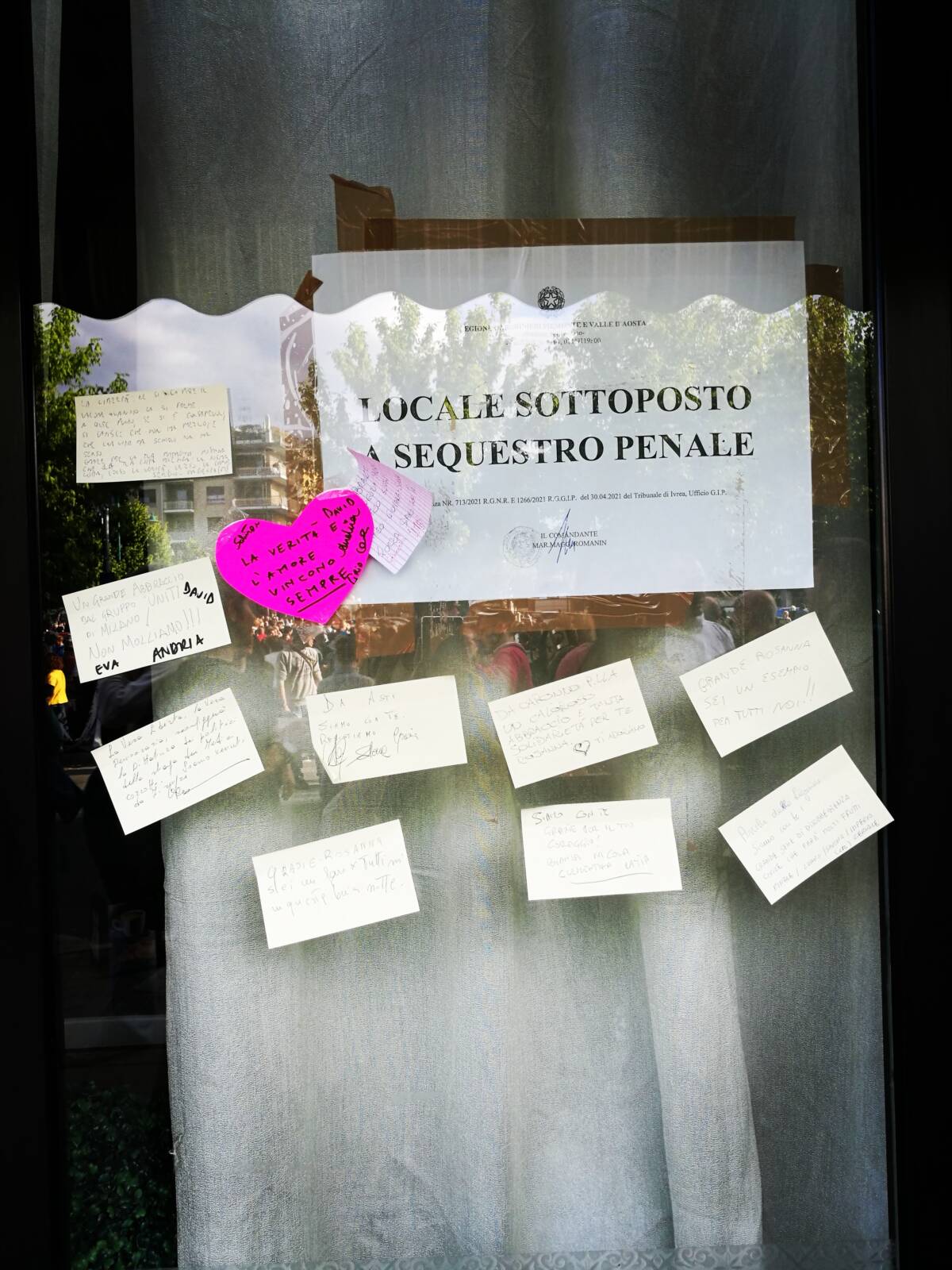 Rosanna, la "Torteria" e la disobbedienza civile a Chivasso.