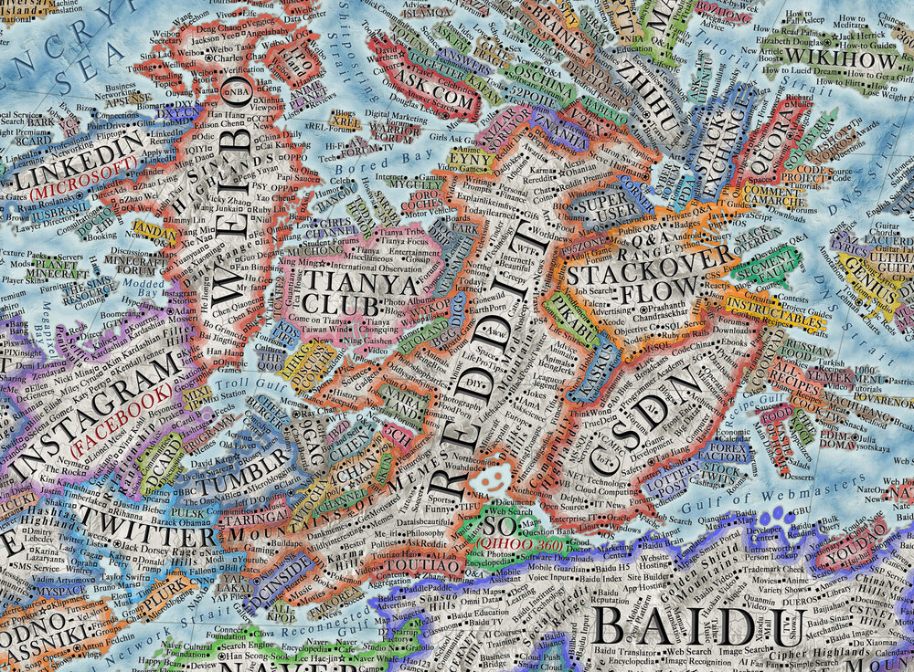 Halcyon Map - Continente Social