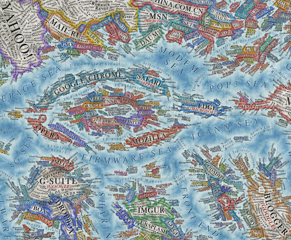 Halcyon Map - Mare dei browser