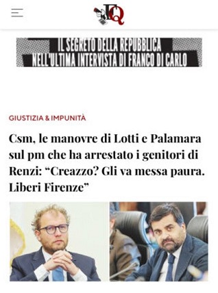 I Magistrati sono il sacrificio sull'altare dove verrà celebrato il I Magistrati sono il sacrificio sull'altare dove verrà celebrato il