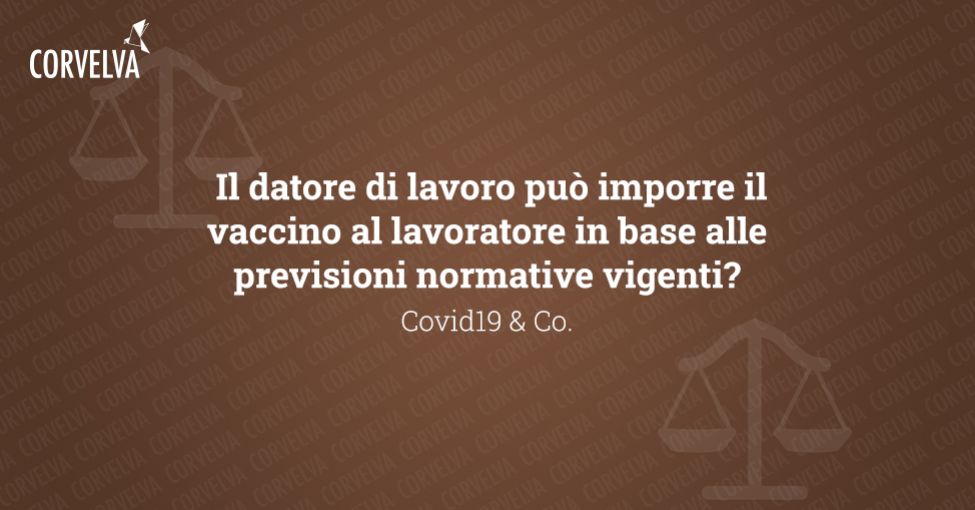 obbligo vaccinale lavoro