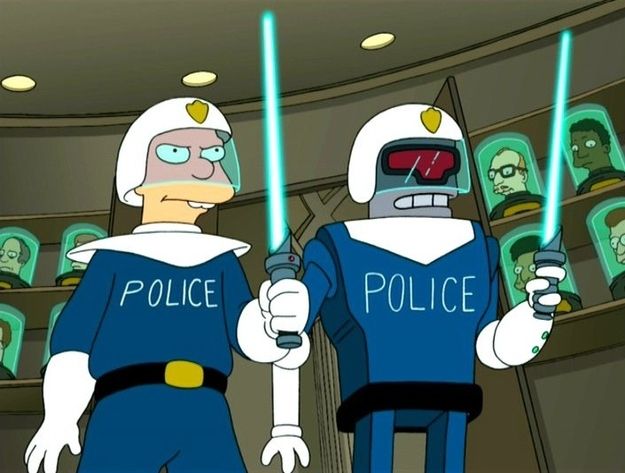 futurama-policeman-violenza-robot