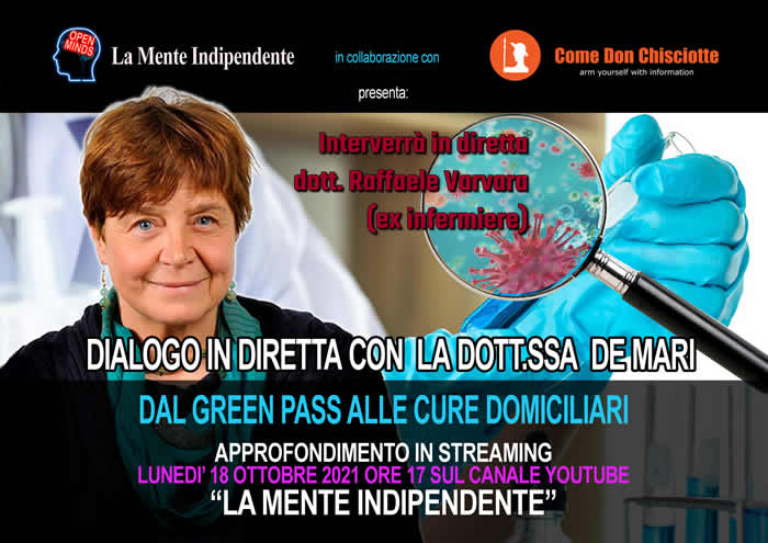 Dialogo in diretta con la dott.ssa Silvana De Mari