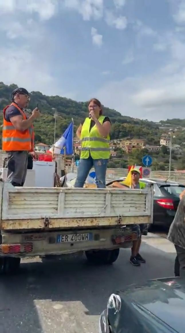 Proteste Ventimiglia Italia Francia 5