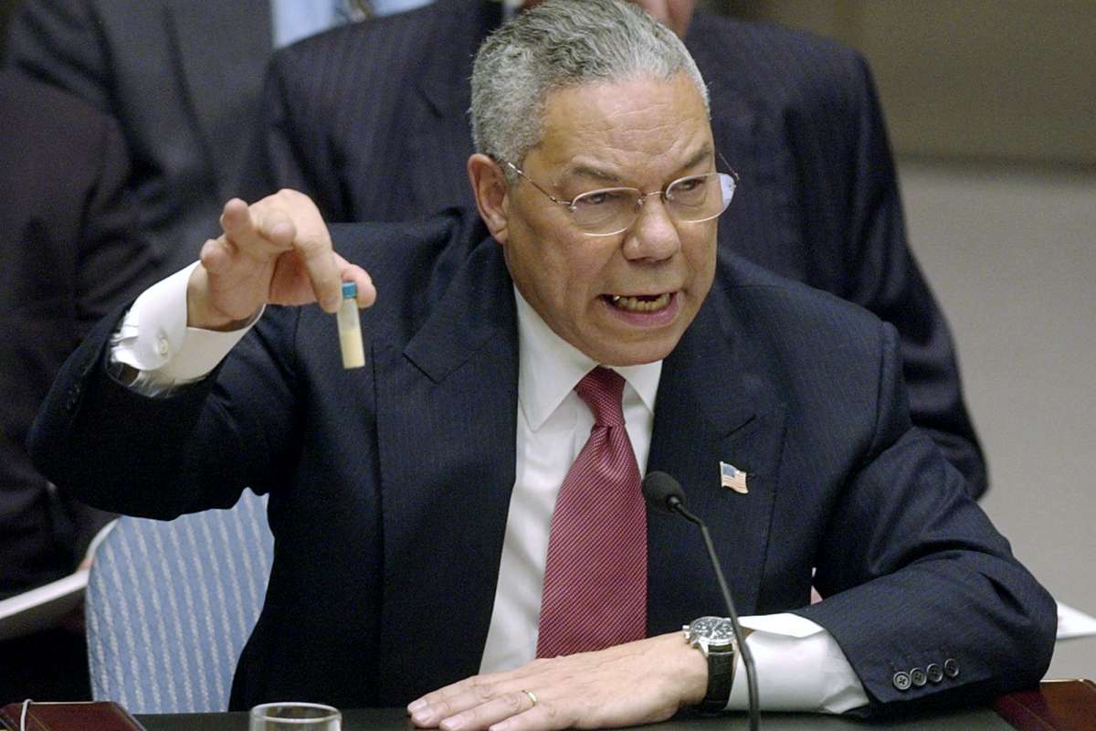 Qui giace Colin Powell…
