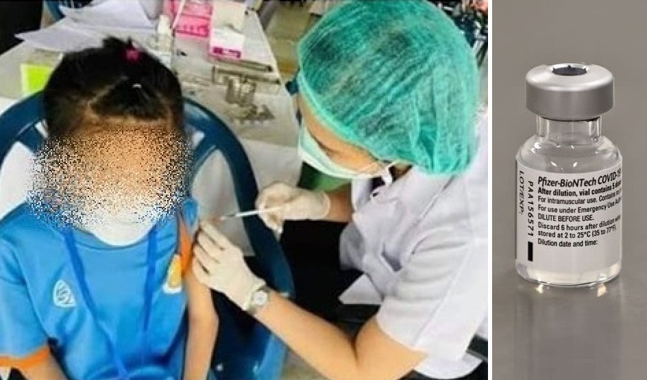 12enne in fin di vita dopo Pfizer in Thailandia