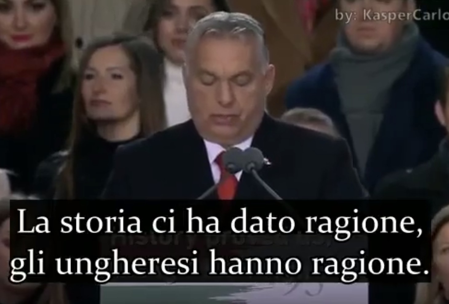 Orbàn: due minuti di cultura politica