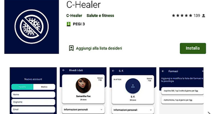 c-healer terapia covid