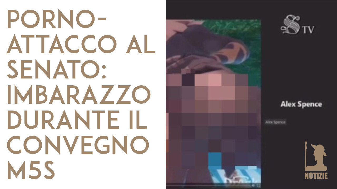 Il video hentai riprodotto al Senato durante il convegno M5S