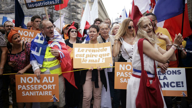 francia no green pass