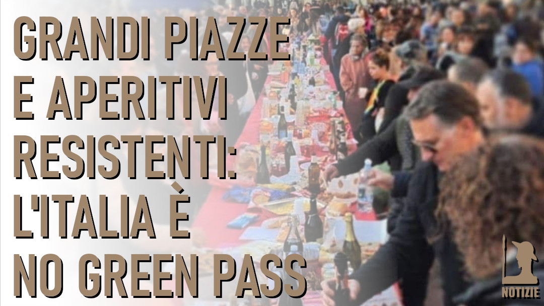 Aperitivo resistente sabato a Torino