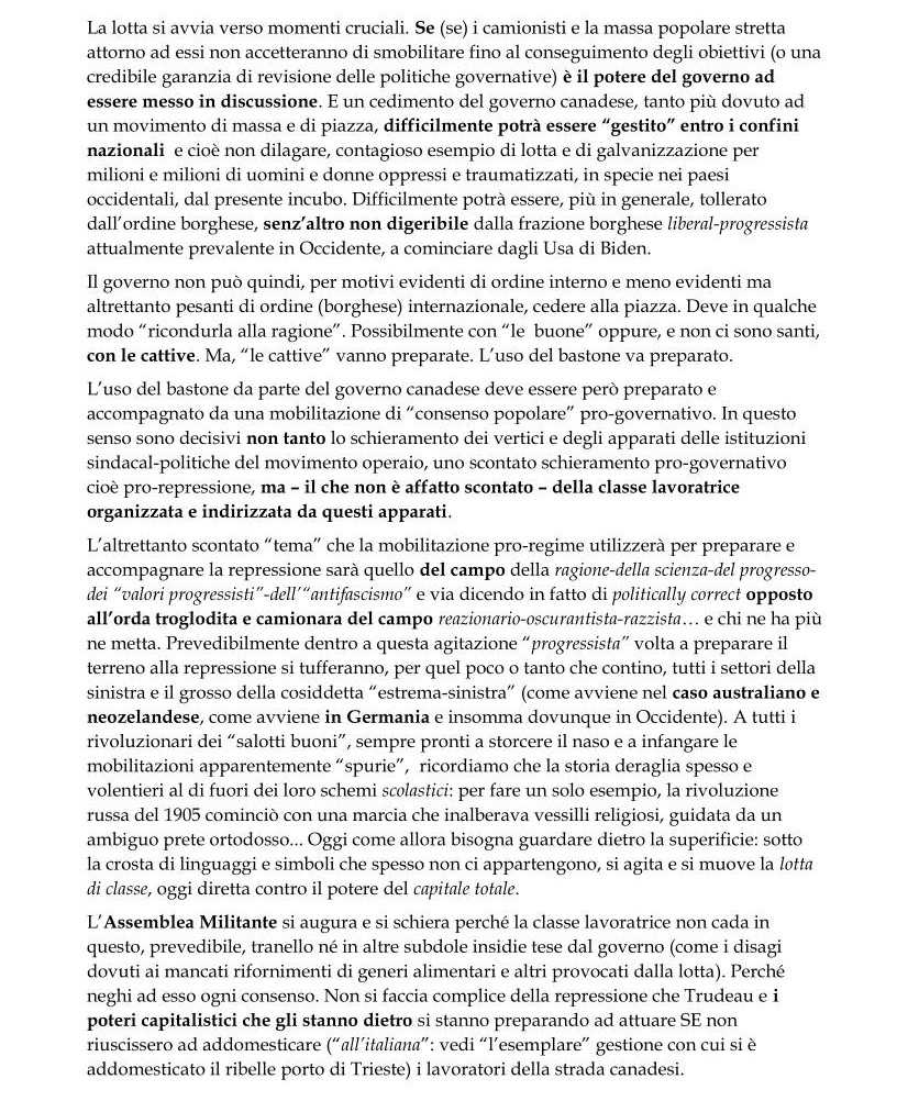 Assemblea Militante Camionisti Canadesi2
