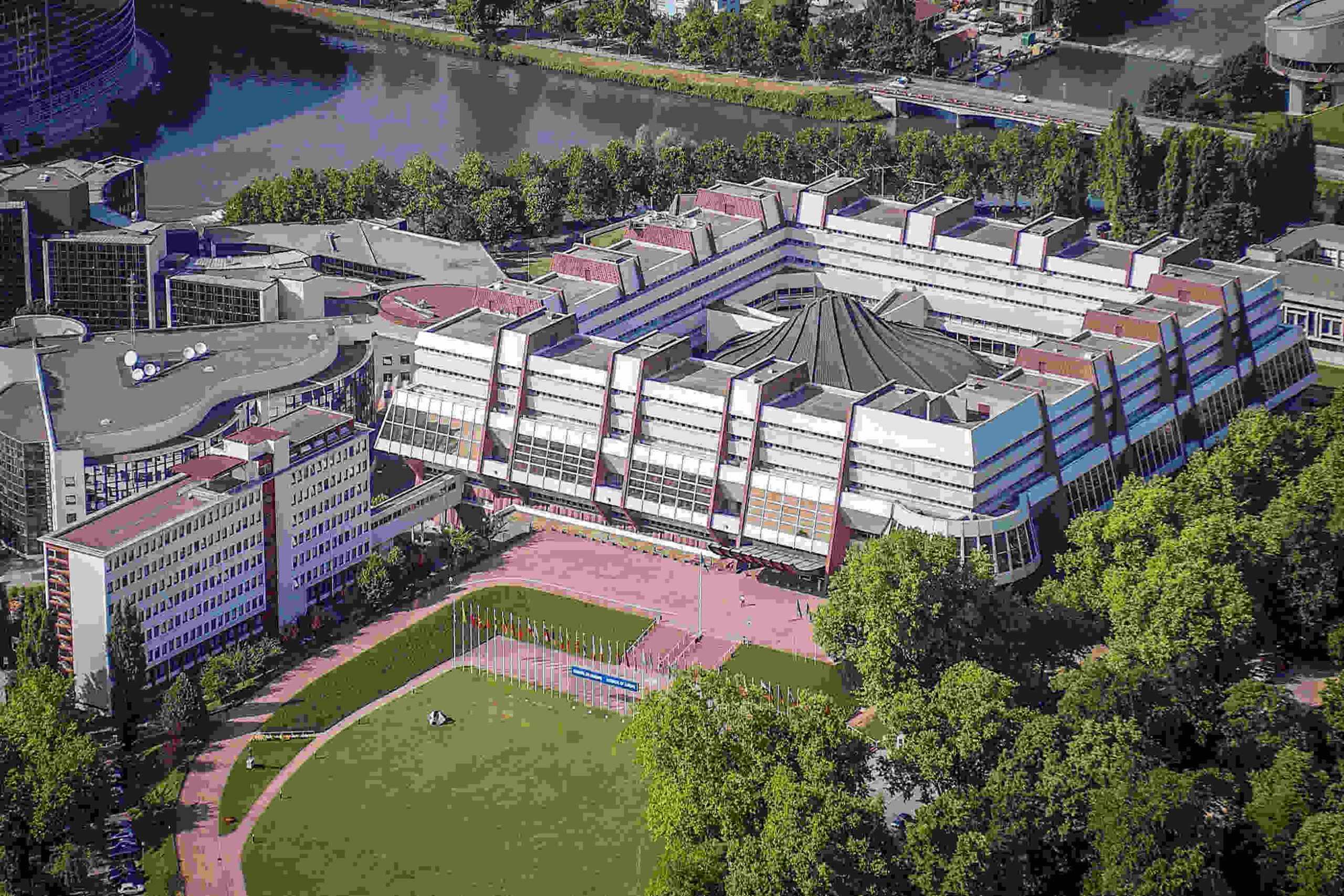 Palazzo d'Europa a Strasburgo, sede del Consiglio