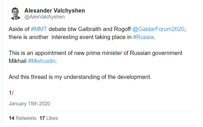 E se il regime di guerra di Putin si rivolgesse alla MMT? ... o al keynesismo in tempo di guerra? E se il regime di guerra di Putin si rivolgesse alla MMT? ... o al keynesismo in tempo di guerra?