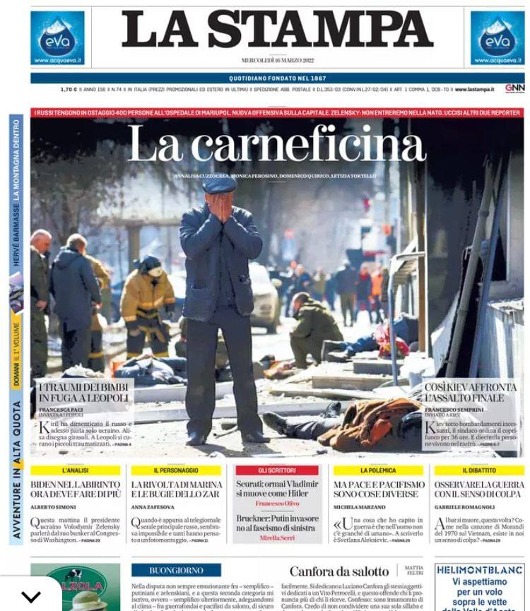 La fake news di oggi de La Stampa