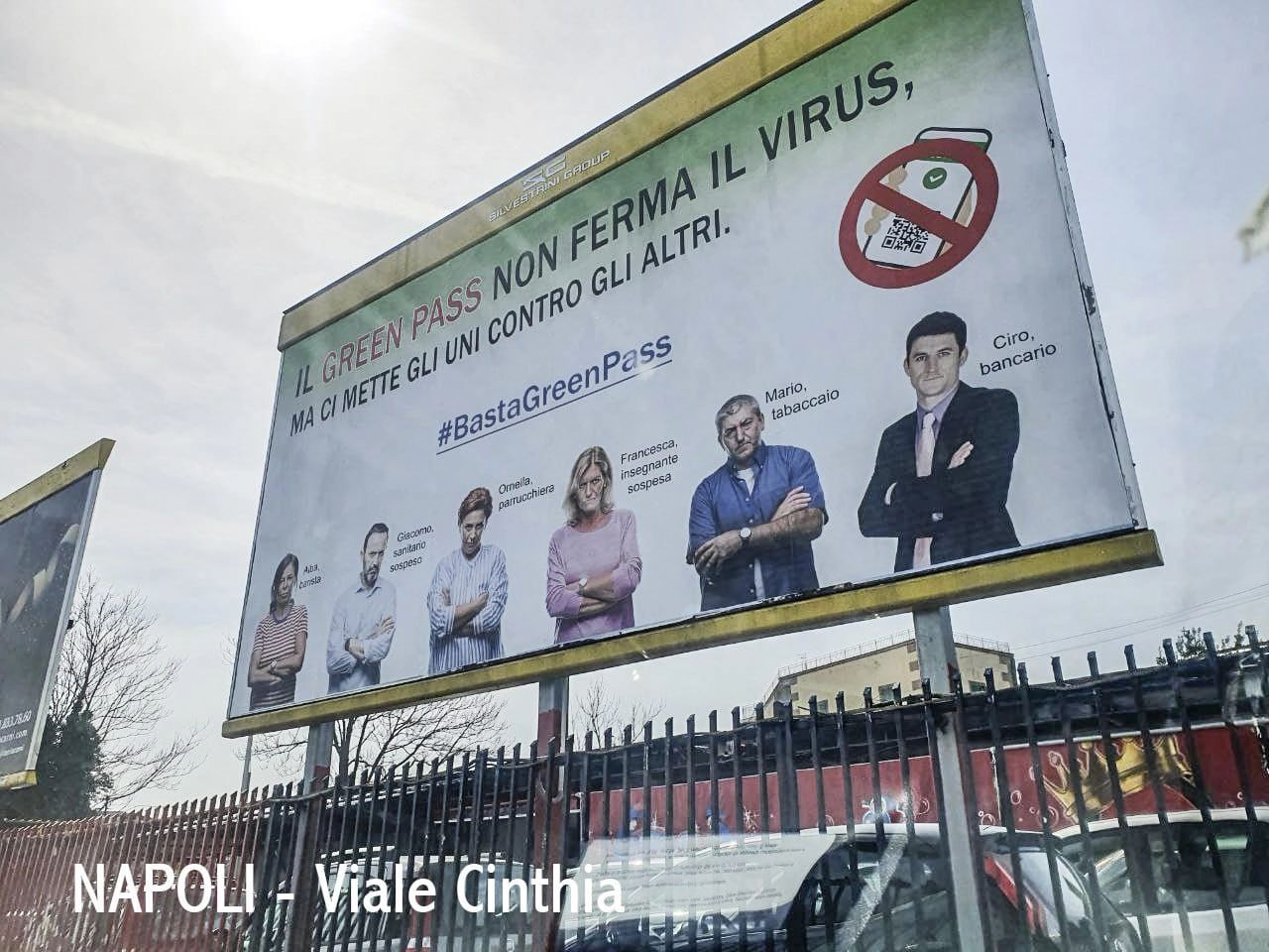 manifesti no green pass 