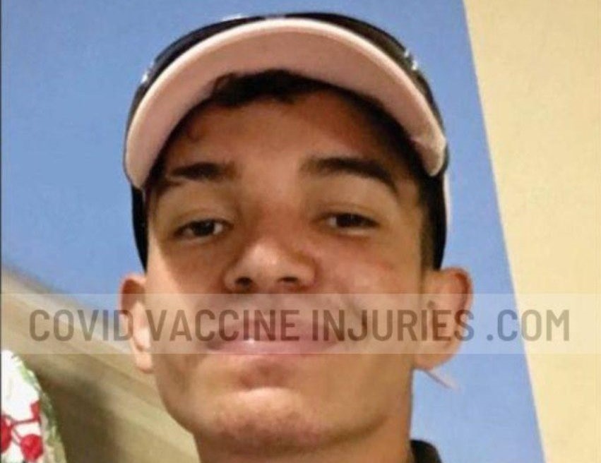 17enne completamente cieco dall’occhio sinistro dopo il vaccino Pfizer