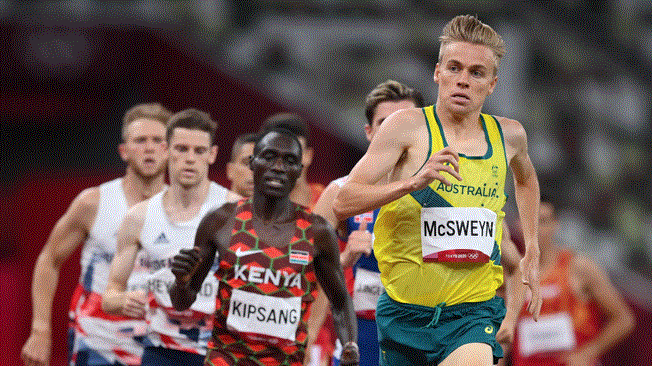 L’atleta olimpico Stewart McSweyn colpito da pericardite dopo la terza dose