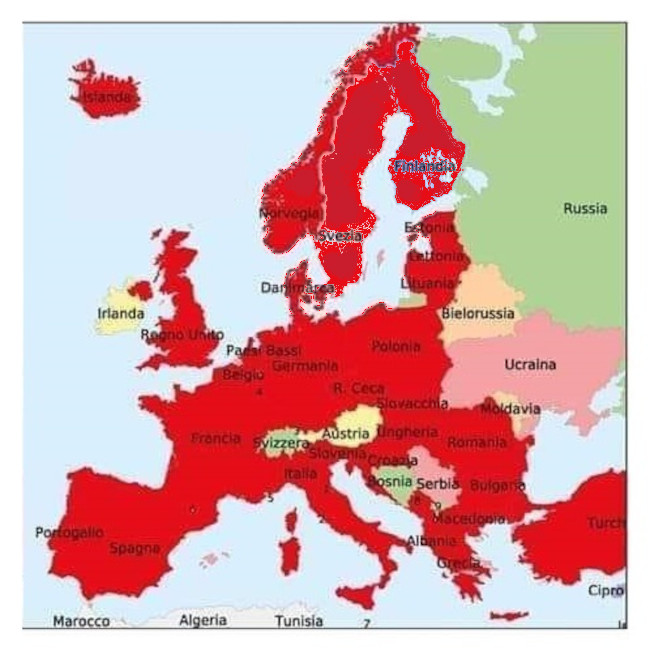 Finlandia e Svezia nato