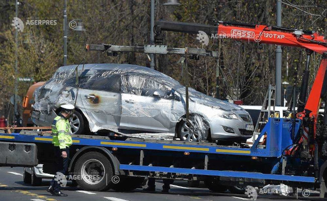 auto contro ambasciata russa bucarest