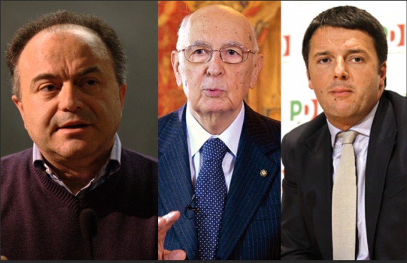 Sul veto di Napolitano a Gratteri.... Matteo Renzi non la racconta giusta!